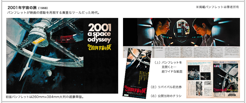 2001年宇宙の旅 ―我が青春のパンフレット―